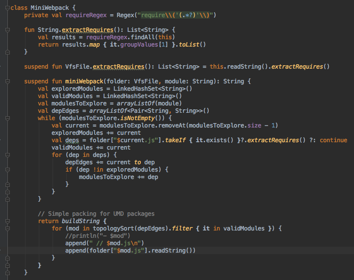 MMO: Lightning fast webpacking packing for Kotlin UMD modules