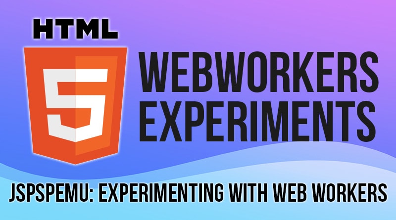 JsPspEmu: Experimenting with web workers