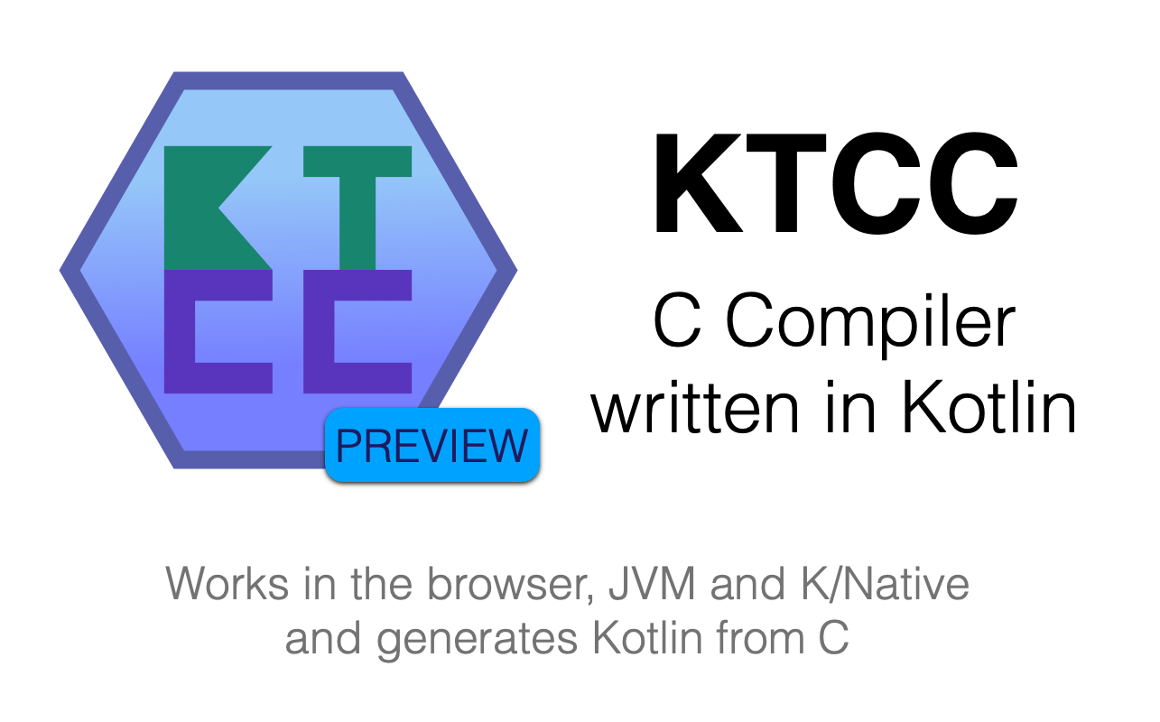 KTCC Preview: C Compiler written in Kotlin