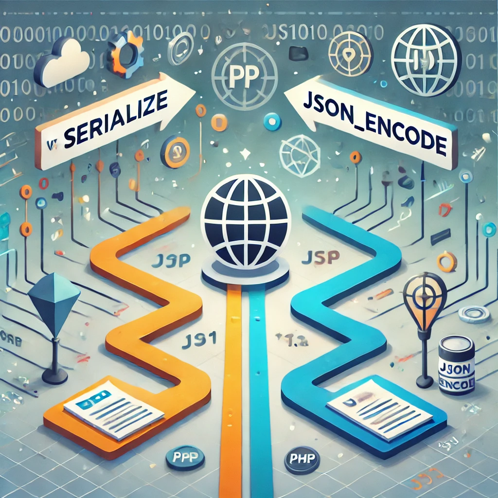 PHP: serialize or json_encode?