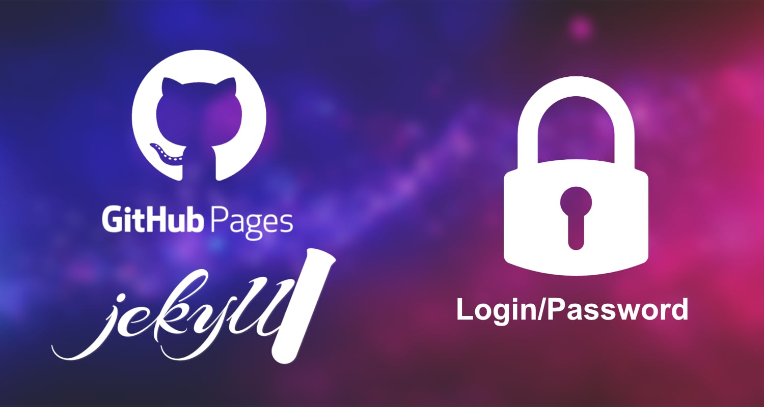 How to password-protect content in Jekyll / GithubPages